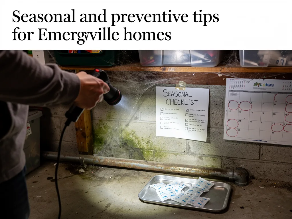 Seasonal and preventive tips for Emeryville homes